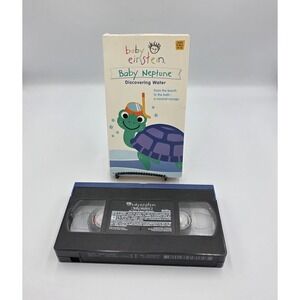 Baby Einstein Baby Neptune Discovering Water VHS Disney Educational Ages 9M &Up